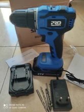PROSTORMER-taladro eléctrico sin escobillas de 21V, destornillador inalámbrico de 40NM, batería de 2000mAh, Mini destornillador eléctrico, 5 uds.