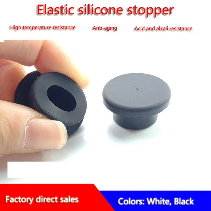 Tappi Foro In Silicone Gomma – Tappo A Scatto Tondo Diametro 2,5mm-30mm – Varie Misure