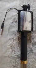 Palo de Selfie portátil extensible con espejo trasero HD para iPhone 5, 6 Plus, Samsung, Huawei, Sony, LG, Xiaomi OPPO