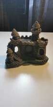 Castle-Tower-Ornaments Decoration Aquarium-Accessories Fish-Tank
