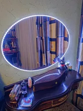 Luz LED para espejo de maquillaje, 1M, 2M, 3M, 4M, 5M, luces LED de tocador de Hollywood, lámpara LED impermeable para decoración de baño