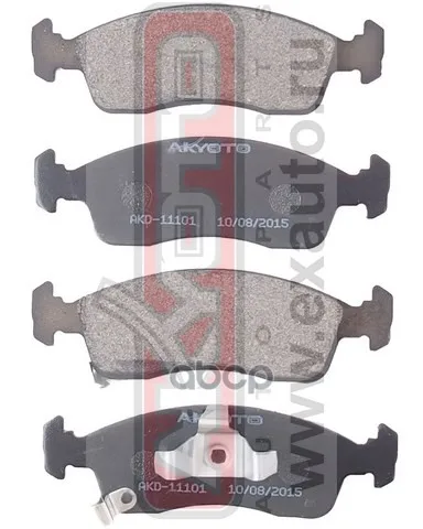 Колодки Тормозные Дисковые Передние AKYOTO арт. AKD-11101