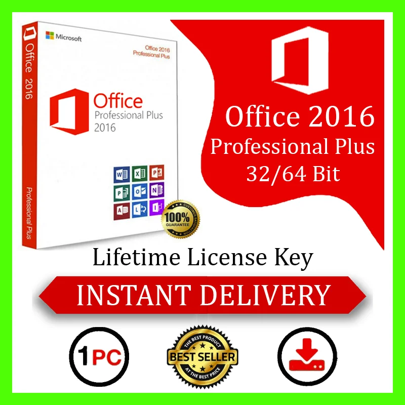 Compra Offic-e-key Professional Plus 2016, 32/64 bits, auténtico dmx5MbpO35b