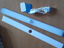 Cabinet-Lamp Wardrobe Closet Step-Lighting Motion-Sensor Bedroom Kitchen Rechargeable