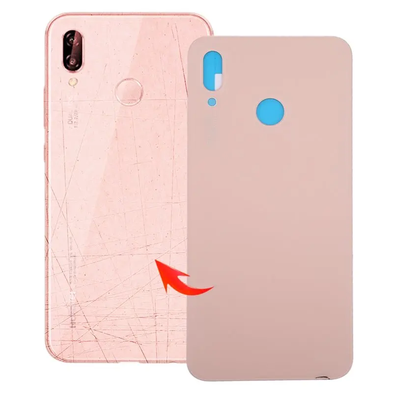 Задняя крышка розовая для Huawei P20 Lite задняя iPartsAcheter|Бамперы| |