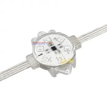 

LED module visor-spi-5060-6-24v RGB 120deg (d40x12mm, 1.5W, IP68) 40 PCs Arlight 029379