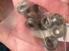 10pc 693ZZ 605RS 605ZZ 698ZZ 624ZZ 694ZZ 695ZZ 696ZZ rodamientos de bolas en miniatura doble apantallado