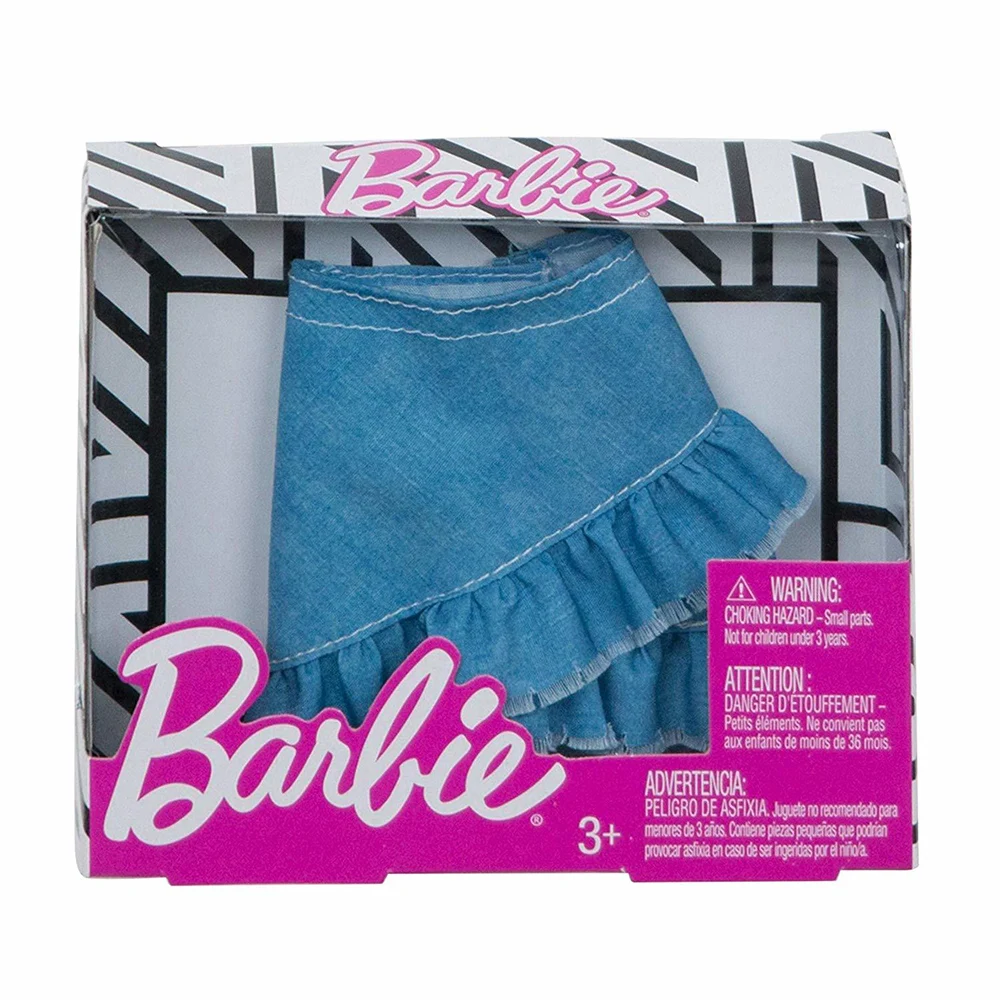 Аксессуар для кукол Barbie Юбка Джинс