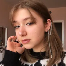 IPARAM 7 unids/set Vintage borla cadena Clip para oreja de aleación 2020 pendientes Bohemia mujeres hoja geométrica pendientes regalo de fiesta, joyería