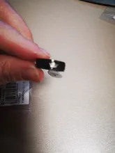 Jiayiqi-Anillo de boda de acero inoxidable para hombres y mujeres, joyería de Color negro y plateado