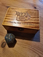 Dice-Set Pathfinder Rpg MTG DND Giant Green 25mm 7pcs with Bag D--D for 