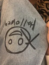 Pantalones vaqueros para mujer Y2k Harajuku, ropa de calle de cintura alta, Vaqueros holgados de ocio, Vintage, azul, rectos, 2021