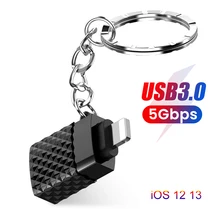 

USB 3.0 Connector Portable Converter For U Disk Mouse Keyboard Adapters Phone Accessories For iPhone13 12 11 Pro Max