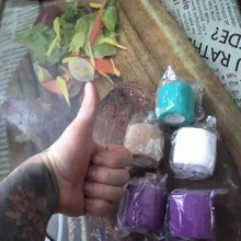 Vendaje elástico autoadhesivo desechable para mango con tubo de estiramiento, accesorios de tatuaje de Color aleatorio x1