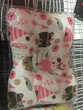 Enfermería almohada para bebé recién nacido dormir apoyo cóncavo de dibujos animados almohada impreso forma cojín previene la cabeza plana