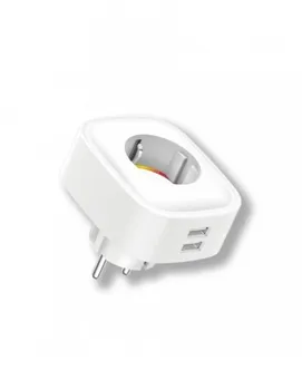 

Smart wifi plug, consumer meter, 2 USB Energeeks EG-EW005MC