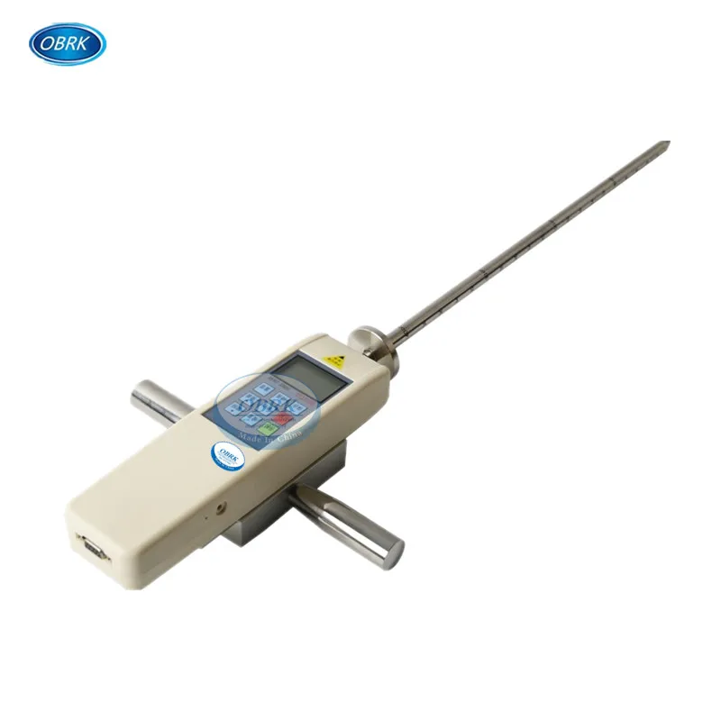 

Цифровой тестер твердости почвы, инструмент для уплотнения почвы, глубокая вставка 0 ~ 450 мм с функцией настройки гравитационного ускорения