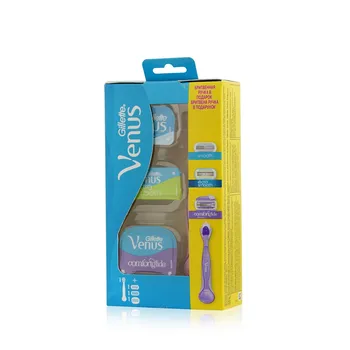 

Female shaving machine Venus comfortglide spa + replaceable cassettes in the range of 3 PCs.