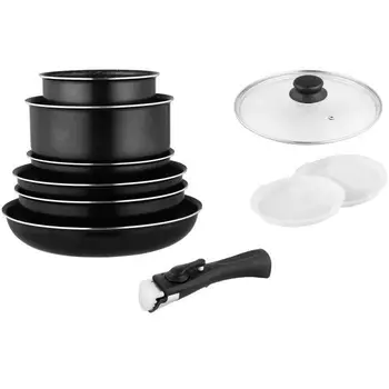 

ARTHUR MARTIN AM6094 battery 10 PCs non-stick coating-Aluminum