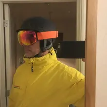 Ski-Goggles Glasses Anti-Fog Sport X-TIGER Uv400-Protection Magnetic Double-Layers Outdoor