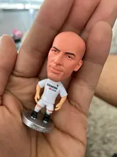 Muñeca de fútbol de altura de 2,55 pulgadas RM # Zidane, figuras blancas, 2005