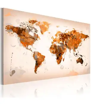 

Table-Map of the World - Desert storm