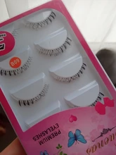 Pestañas postizas de fondo, 5 pares, bajo las pestañas, super suaves, transparentes