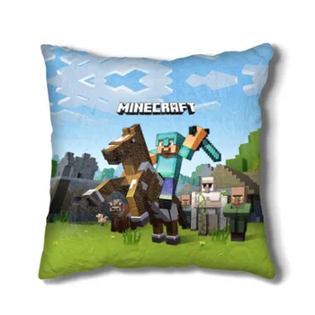 

Pillow 3d minecraft on the horse