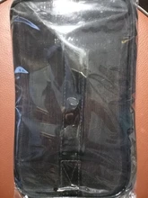 1 Uds. De neceser portátil para hombre y mujer, organizador de viaje transparente, a la moda, grande, negro, bolsa de maquillaje
