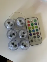 Underwater-Light Battery-Operated Swimming-Pool Submersible Led Fish-Tank Pond Ip68 Waterproof
