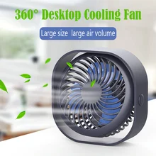 Настольный мини-вентилятор LUCOG, USB, 3 скорости, с поворотом на 360 градусов Настольный мини-вентилятор LUCOG, USB, 3 скорости, с поворотом на 360 градусов