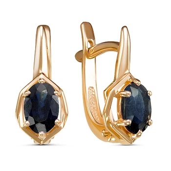 

02-3226/2 earrings (au 585)