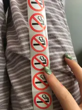 Pegatina de Peligro wad, papel artístico divertido, advertencia para No fumar, calidad Superior al por mayor, 50 Uds./wad