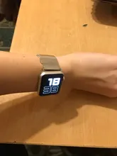 Correa de reloj Milanese para Apple Watch, repuesto de pulsera de acero inoxidable para iwatch 1 2 3 38mm 42mm, 6 5 4 44mm 40mm