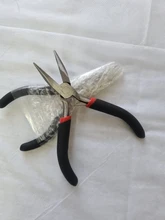 Alicates de metal para extensiones de cabello, accesorios para el cabello, herramientas