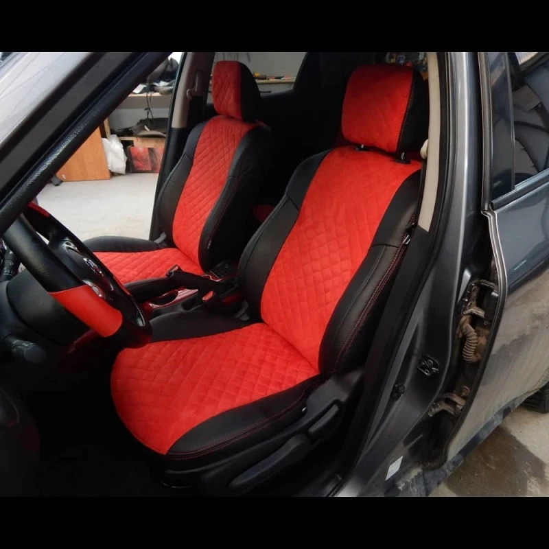 Для KIA Sportage III c 10-16г. авточехлы из Экокожи Ромб чехлы для авто | Автомобили и