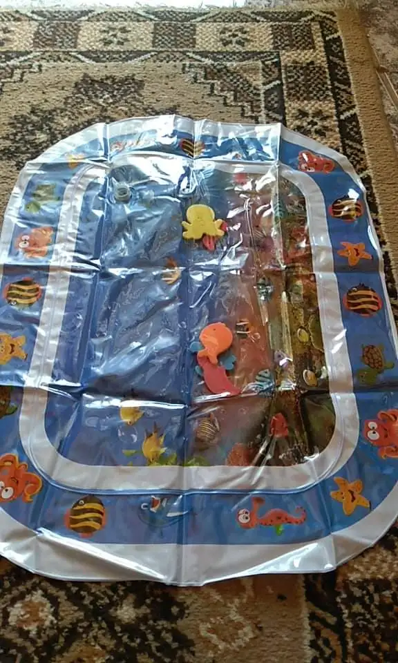 Inflatable Infants Tummy Time Activity Mat photo review