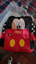 2018 dibujos animados Mickey niños mochilas/chico s kindergarten mochila/chico bolsas de la escuela/bolso de los niños para niños y niñas envío gratis