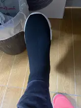 Mens Shoes Socks Sneakers Plus-Size Casual Non-Slip Stretch Outdoor MWY Warm Zapatos-De-Hombre