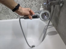 Cabezal de ducha de doble cara, regadera de doble función, ahorro de agua, redondo, ABS, cromado, de mano de alta presión