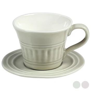 

Cup with Plate Porcelain (10 X 8 x 6 cm)