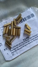 Standoff-Spacer Hexagonal Hollow-Pillars Brass Female-To-Female M2.5 M3 M4 M5 5-50pcs