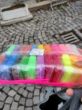 12/24/36 unids/lote plastilina cuidado del bebé de secado con aire huella Imprimt chico de herramienta de bricolaje de plastilina juguetes de arcilla de polímero