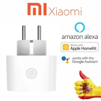 

Xiaomi Mijia EU plug smart remote Control buttons switch time memory smart energy saving Alexa Google Home