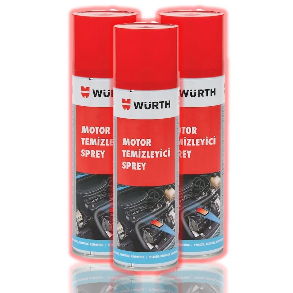 500ml WURTH Fast Engine Cleaning Spray Tooling Tooling Garage