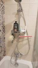 Shower Shelf Rack Lifting-Storage-Tray Bathroom-Accessories Plastic-Holder Rectangle