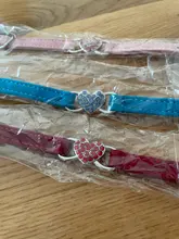 Seguridad elástico pajarita con bell perro pequeño gato collar seguro de terciopelo suave 6 productos de colores para mascota perro, collar de perro de proveedor