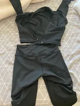 2020 de las mujeres de invierno de 2 piezas conjunto de manga larga Tops leggins y camiseta pantalones conjunto Bodycon Deporte Fitness chándal