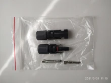 1 par de conectores solares Conector de Panel Solar, 30A, 1000V, macho + hembra, IP67, para cable Solar