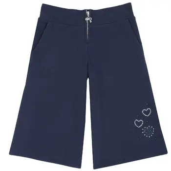 

Chicco pants, heart print, for girls, dark blue